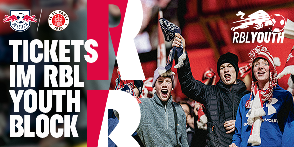 Cover Tickets im RBL Youth Block gegen den FC St. Pauli